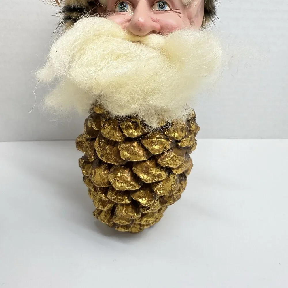 Mark Roberts Pinecone Body Woodlands Animal Fur Feathers Fairy Ornament Rare